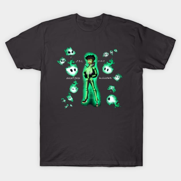 Haunting Willows T-Shirt by TeeJay93